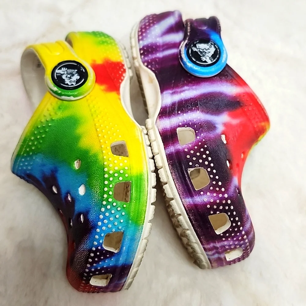 Crocs Colorful Tie Dye Toddler 4